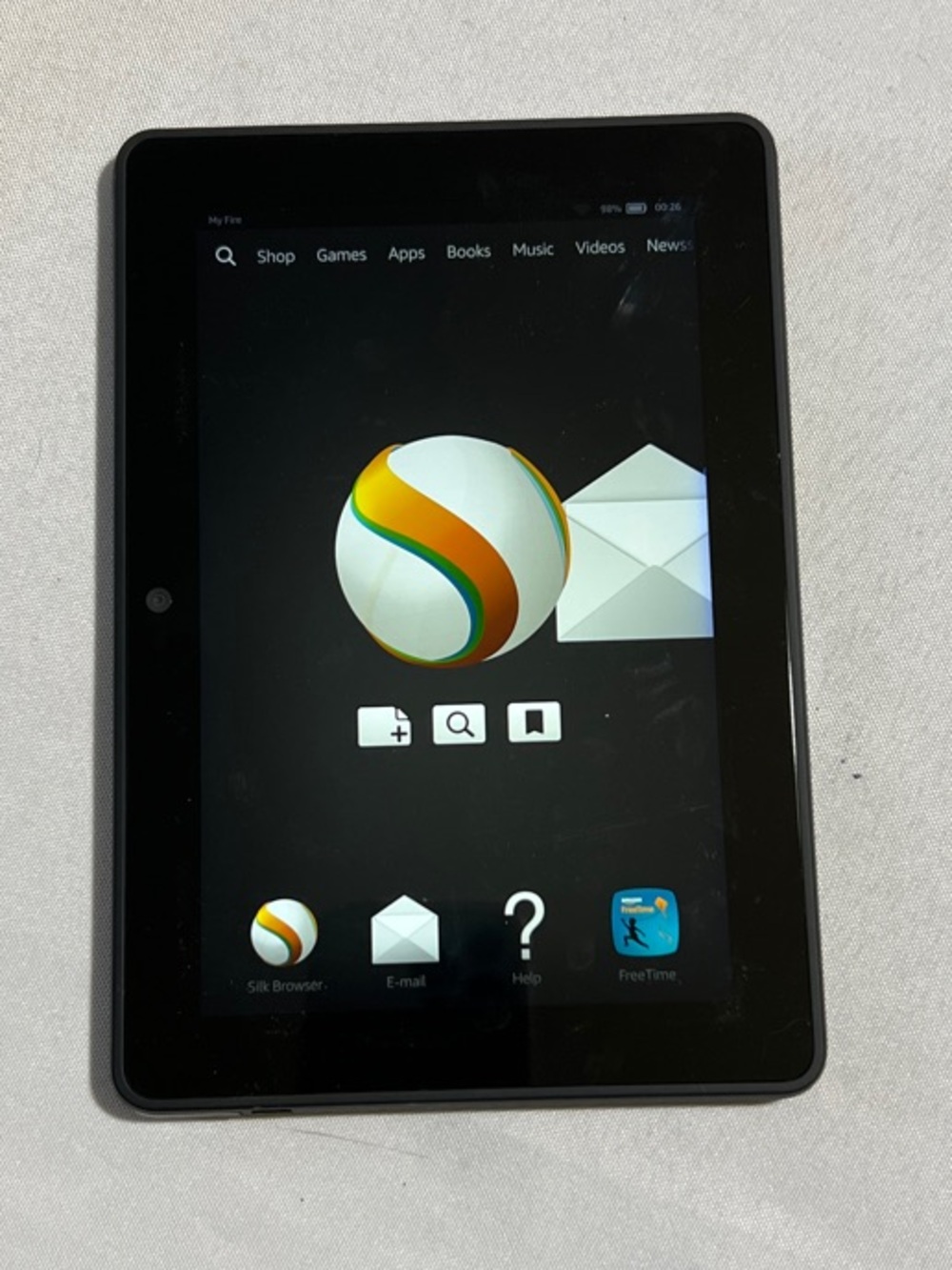 Amazon Fire HDX (3rdGeneration) in Black